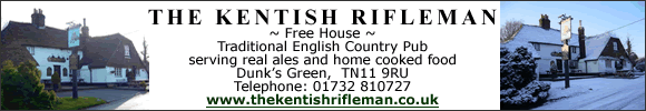 The Kentish Rifleman - Dunk's Green, Kent